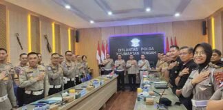 Perkuat Pengamanan Nataru, Jasa Raharja Kalteng Ikuti Rakor Operasi Lilin Telabang 2025 jasa raharja kalteng