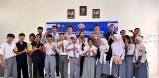 Sinergi Jasa Raharja Bulungan dan Kanit Kamsel Polresta Bulungan Wujudkan Generasi Sadar Keselamatan Melalui PPKL dan Safety Riding di SMA Bulungan jasa raharja kaltim