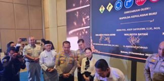 Jasa Raharja bersama Mitra Forum Keselamatan Lalin dan Stakeholder Kepri Luncurkan Kurikulum Pendidikan Lalu Lintas dan Pojok Lalu Lintas Tingkat SD–SMP Kota Batam jasa raharja kepri