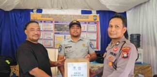 Jelang Libur Nataru, Jasa Raharja Kepri Salurkan Aksi Simpatik di Jembatan Barelang jasa raharja kepri