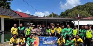 Jasa Raharja Tanjungpinang Gelar Sosialisasi dan Pelatihan PPGD bagi Mitra Ojek Online jasa raharja kepri