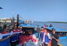 Jangkau Langsa, Pertamina Tempuh Jalur Laut untuk Evakuasi, Distribusi Logistik dan Membuka Komunikasi di Titik Terisolasi Pertamina