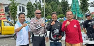 Jasa Raharja dan Tim Pembina Samsat Tana Toraja Berikan Reward Kepada Wajib Pajak Tepat Waktu di CFD Makale jasa raharja sulsel