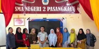 Jasa Raharja Mamuju Gelar Edukasi Keselamatan Transportasi di SMAN 2 Pasangkayu jasa raharja sulsel