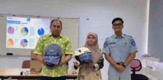 Tingkatkan Kesadaran Keselamatan Lalu Lintas : Jasa Raharja Mamuju Gelar Safety Campaign di Poltekkes Kemenkes Mamuju jasa raharja sulsel