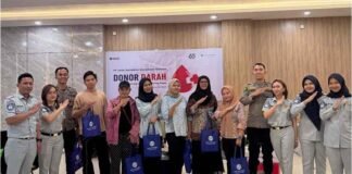 Rangkaian Hari Ulang Tahun Ke-65, PT Jasa Raharja Sulawesi Tengah Gelar Donor Darah dan Bakti Sosial jasa raharja sulteng