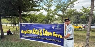 Jasa Raharja Kepri Pasang 65 Spanduk Keselamatan di Titik Rawan Kecelakaan dan Keramaian untuk Kelancaran Mudik Nataru 2025/2026 untuk Kelancaran Mudik Nataru