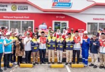 Pastikan Stok BBM Aman Selama Mudik, Wakil Menteri ESDM Kunjungi Rest Area 379 A Batang-Semarang Stok BBM