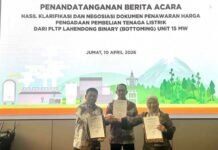 PGE-PLN IP Sepakati Tarif Listrik, Proyek PLTP Lahendong Bottoming Unit 15 MW Siap Melangkah ke Tahap Berikutnya Proyek PLTP