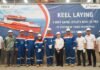Pertamina Trans Kontinental Bersama Galangan Nasional Resmi Mulai Pembangunan Utility Boat 22 Pax Pertamina Trans Kontinental
