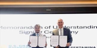 Pertamina NRE dan US Grains & BioProducts Council Perkuat Kolaborasi Knowledge Exchange Pengembangan Bioetanol pengembangan bioetanol