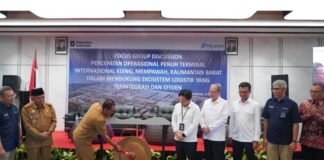Pelindo Perkuat Sinergi Bersama Pemerintah Dorong Ekosistem Logistik Terminal Kijing Pelindo perkuat sinergi